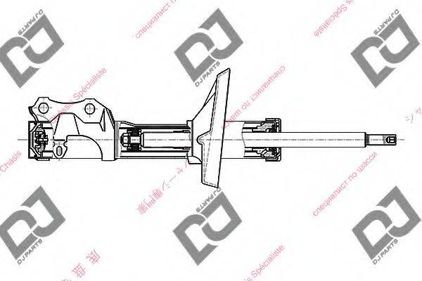 DJ PARTS DS1755GS Амортизатор