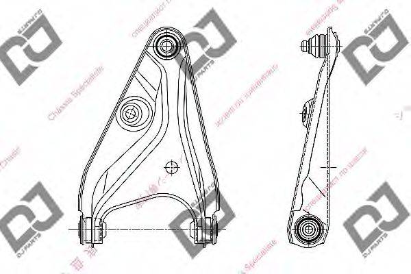 DJ PARTS DA1517 Важіль незалежної підвіски колеса, підвіска колеса