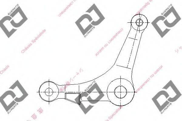 DJ PARTS DP1020 Сошка кермового керування