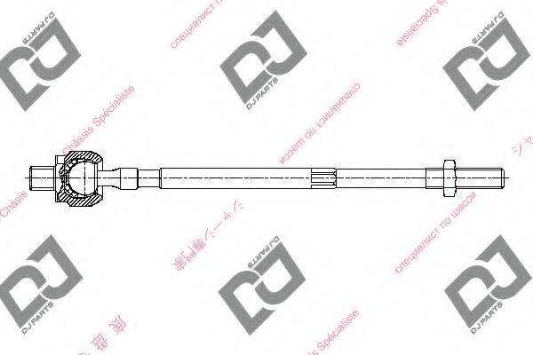 DJ PARTS DR1164 Осьовий шарнір, рульова тяга