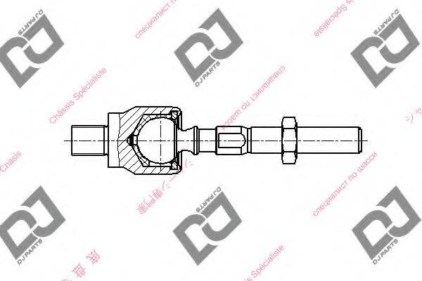 DJ PARTS DR1296 Осьовий шарнір, рульова тяга