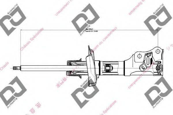 DJ PARTS DS1741GS Амортизатор