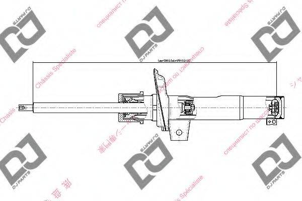 DJ PARTS DS1761GS Амортизатор