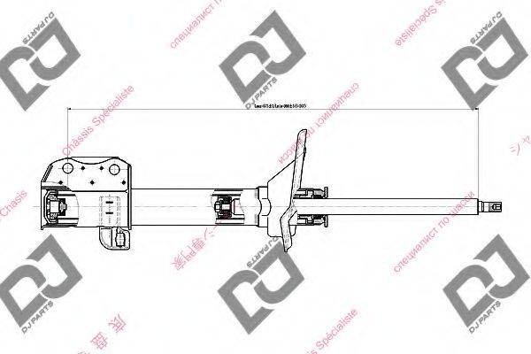 DJ PARTS DS1511GS Амортизатор