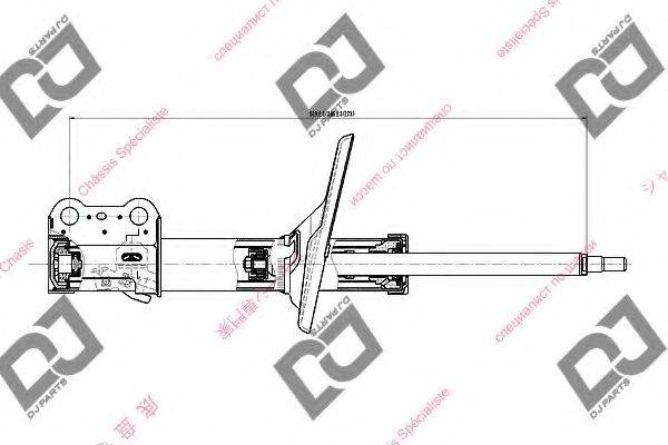 DJ PARTS DS1514GS Амортизатор