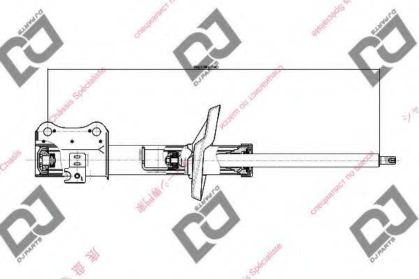 DJ PARTS DS1543GS Амортизатор