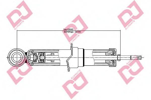 DJ PARTS DS1797GT Амортизатор