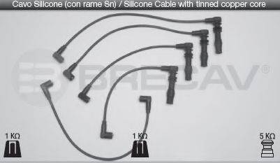 BRECAV 14521 Комплект дротів запалювання