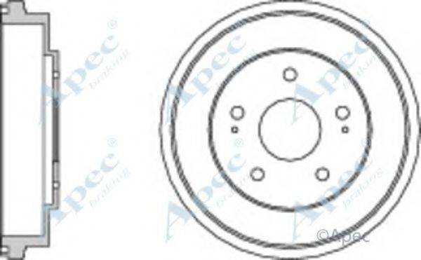 APEC BRAKING DRM9529 Гальмівний барабан