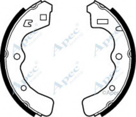 APEC BRAKING SHU331 Гальмівні колодки