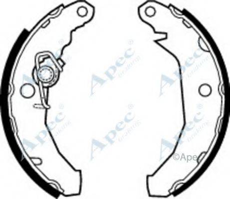 APEC BRAKING SHU347 Гальмівні колодки