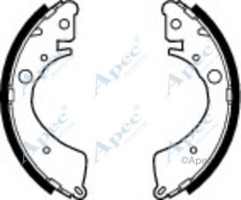 APEC BRAKING SHU435 Гальмівні колодки