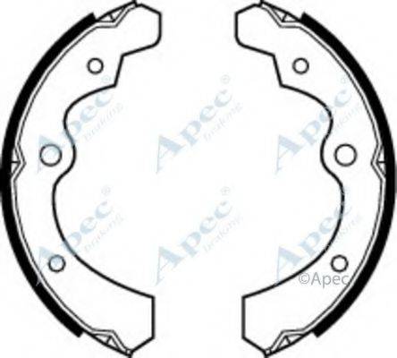 APEC BRAKING SHU444 Гальмівні колодки