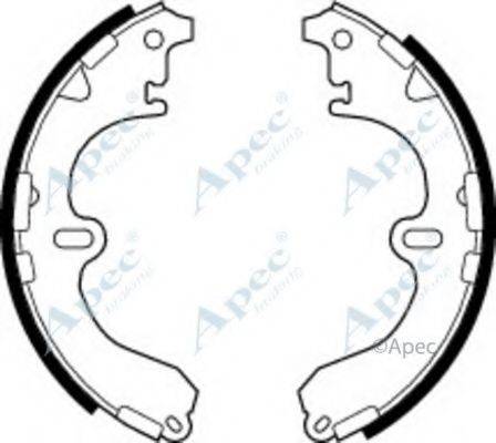 APEC BRAKING SHU471 Гальмівні колодки