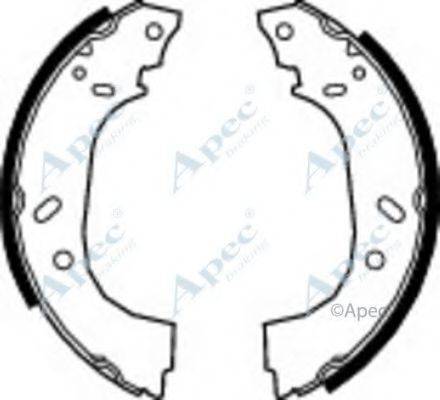 APEC BRAKING SHU551 Гальмівні колодки