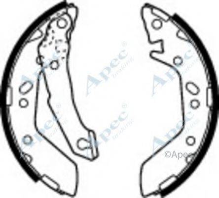 APEC BRAKING SHU627 Гальмівні колодки