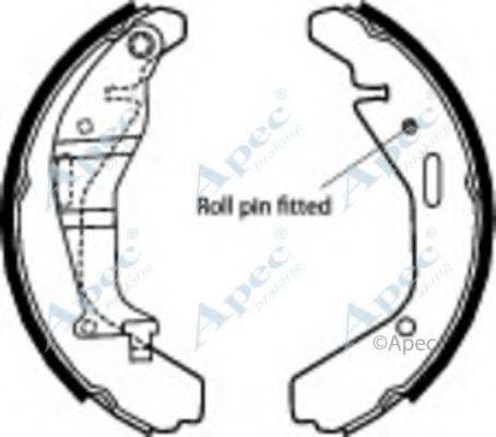 APEC BRAKING SHU694 Гальмівні колодки