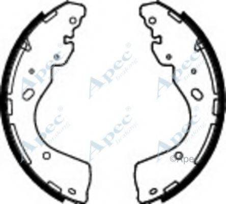 APEC BRAKING SHU795 Гальмівні колодки