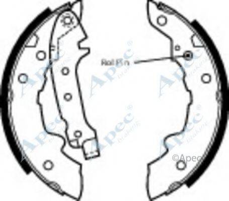 APEC BRAKING SHU447 Гальмівні колодки