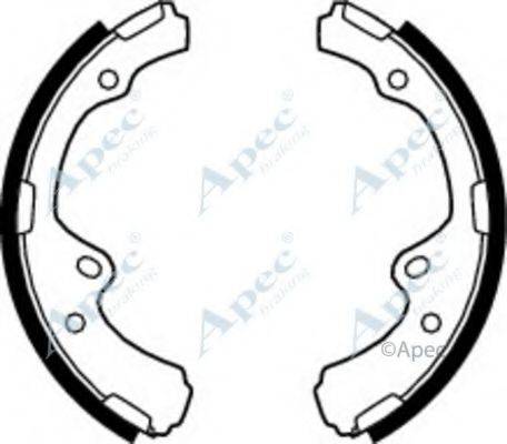 APEC BRAKING SHU495 Гальмівні колодки