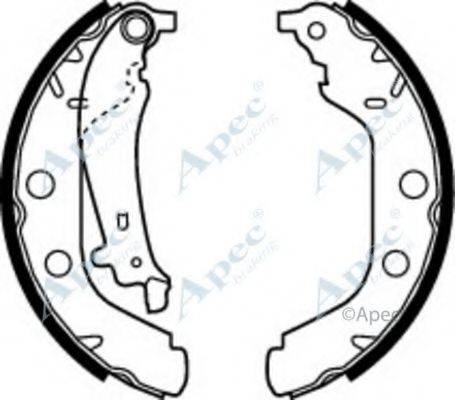 APEC BRAKING SHU540 Гальмівні колодки