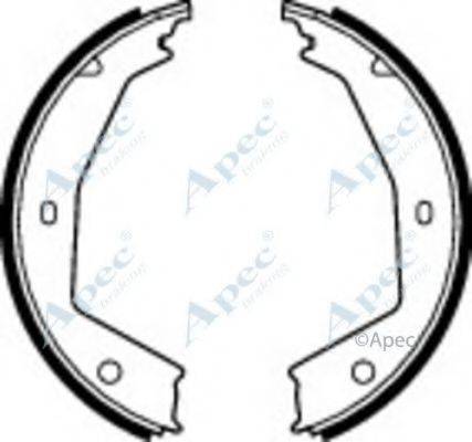 APEC BRAKING SHU567 Гальмівні колодки