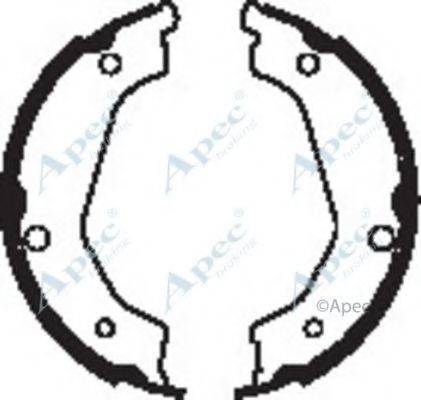 APEC BRAKING SHU703 Гальмівні колодки