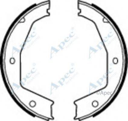 APEC BRAKING SHU713 Гальмівні колодки