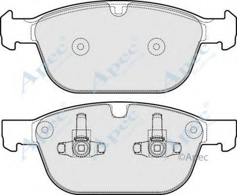 APEC BRAKING PAD1719 Комплект гальмівних колодок, дискове гальмо