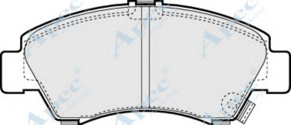 APEC BRAKING PAD816 Комплект гальмівних колодок, дискове гальмо