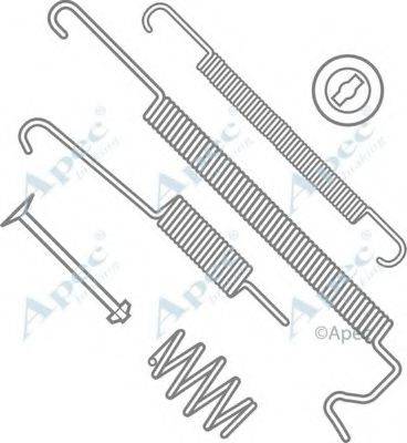 APEC BRAKING KIT730 Комплектуючі, гальмівна колодка