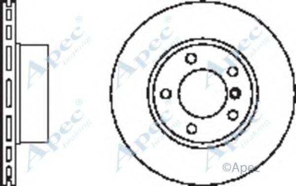 APEC BRAKING DSK2459 гальмівний диск