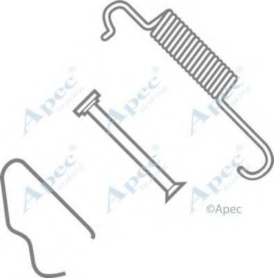 APEC BRAKING KIT853 Комплектуючі, гальмівна колодка