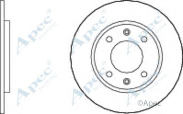 APEC BRAKING DSK119 гальмівний диск