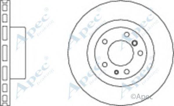 APEC BRAKING DSK2007 гальмівний диск