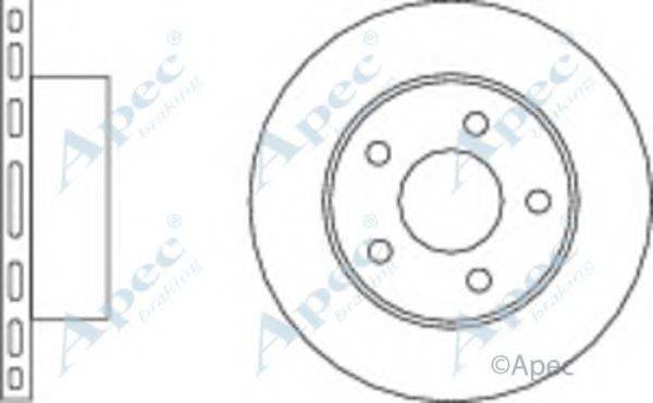 APEC BRAKING DSK2025 гальмівний диск