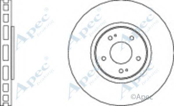 APEC BRAKING DSK2076 гальмівний диск