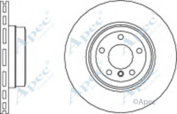 APEC BRAKING DSK2603 гальмівний диск