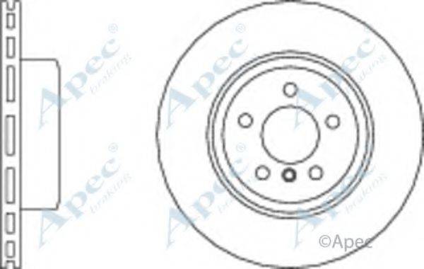 APEC BRAKING DSK2622 гальмівний диск