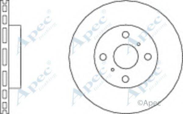 APEC BRAKING DSK2646 гальмівний диск