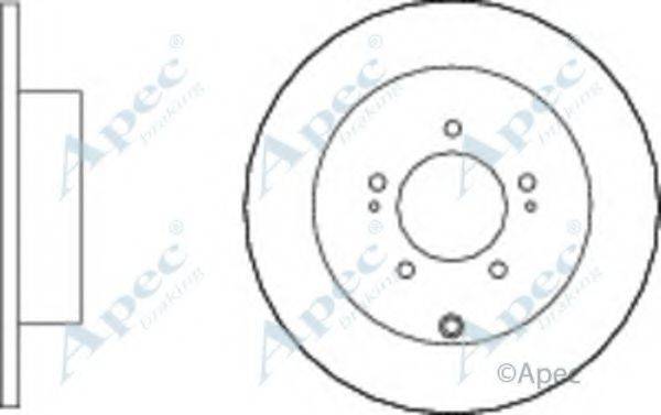 APEC BRAKING DSK2697 гальмівний диск