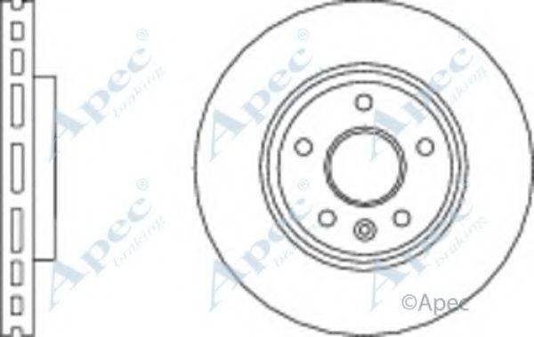 APEC BRAKING DSK2753 гальмівний диск