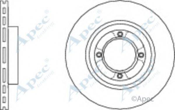 APEC BRAKING DSK2785 гальмівний диск