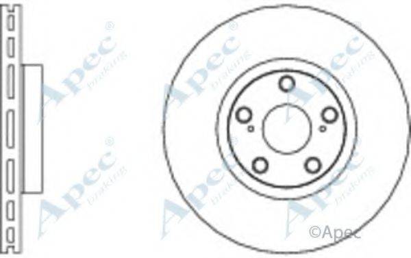 APEC BRAKING DSK2789 гальмівний диск