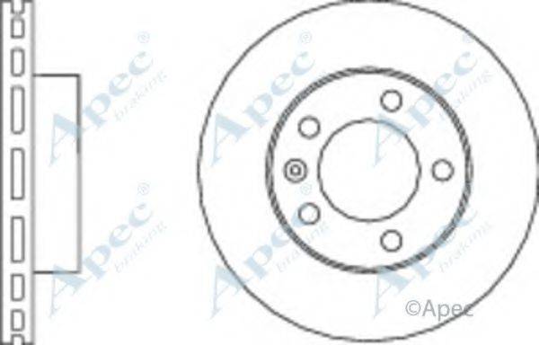 APEC BRAKING DSK2838 гальмівний диск