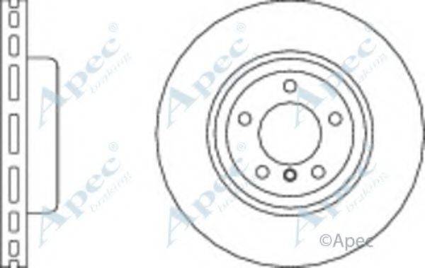 APEC BRAKING DSK2848 гальмівний диск