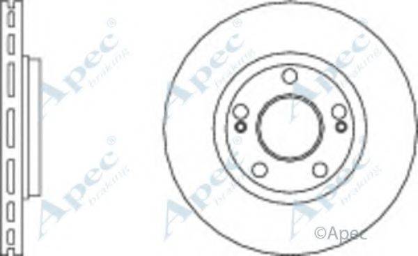 APEC BRAKING DSK2948 гальмівний диск