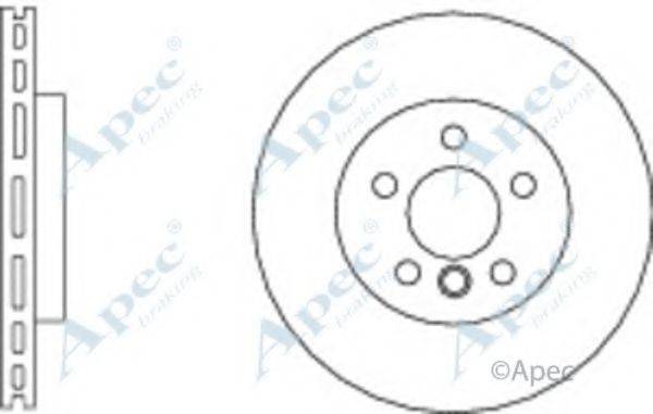 APEC BRAKING DSK2969 гальмівний диск