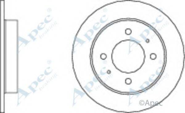 APEC BRAKING DSK346 гальмівний диск