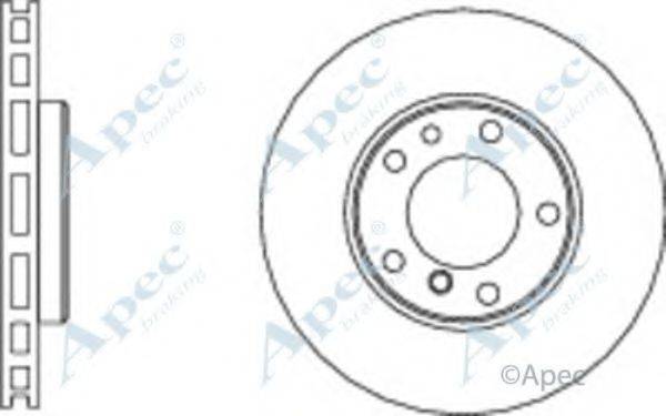 APEC BRAKING DSK350 гальмівний диск